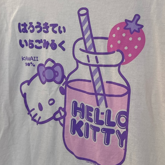 Hello Kitty collectible kawaii cotton t-shirt size M - Picture 7 of 9